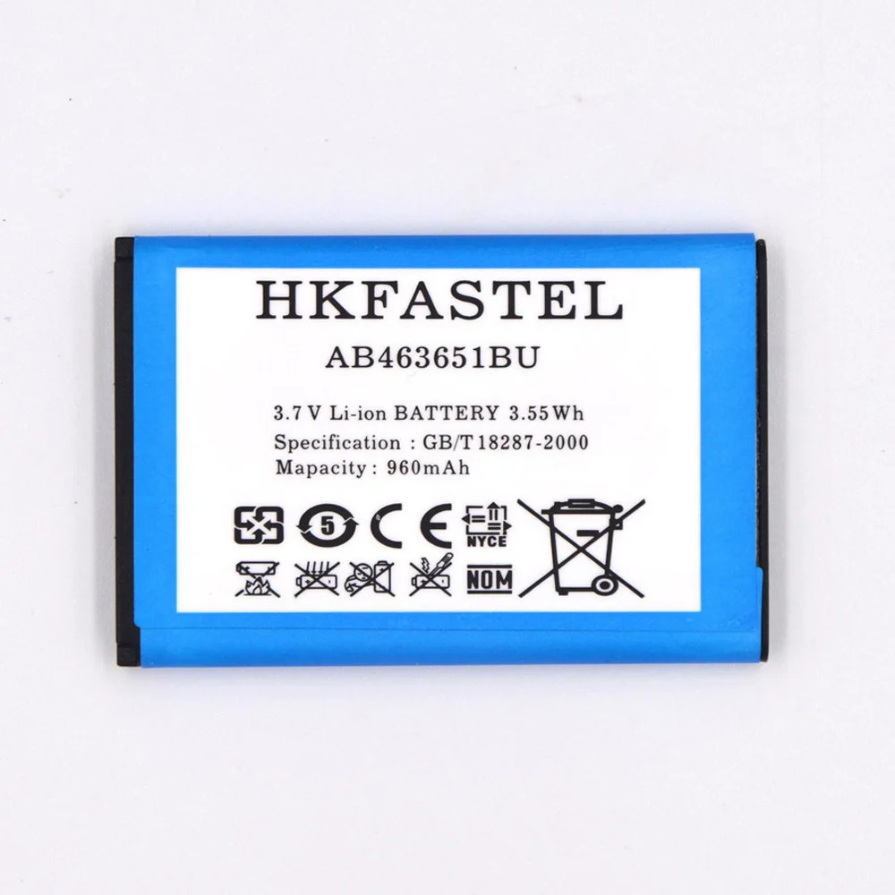 Новый AB463651BC AB463651BE AB463651BU литий-ионный Батарея для samsung B3410 B5310 C3060 C3200 C3510 C6112 M7500 M7600