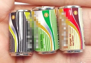 3pcs soda 1:12 миниатюрная кукольная мебель миниатюрный стакан морозильник мини-холодильник для холодильника для кукольного домика Декор ролевые игрушки - Цвет: 3pcs soda