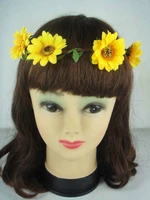 24pcslot handmade wedding bridal hair accessory party woman flower headband fashion girls hair band