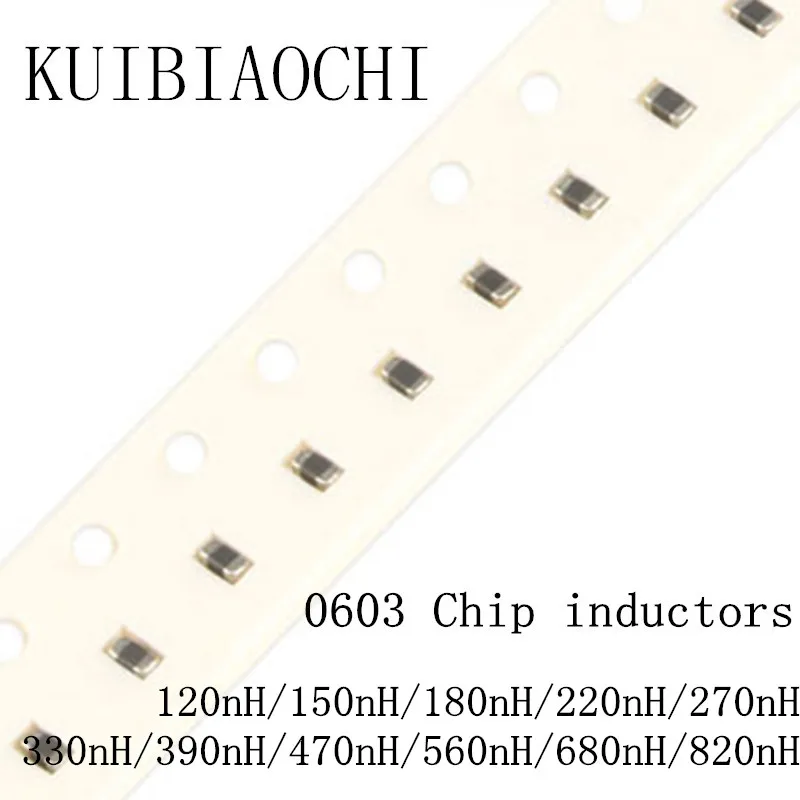 100 шт./лот SMD чип индуктор 1608 0603 120nH 150nH 180nH 220nH 270nH 330nH 390nH 470nH 560nH 680nH 820nH | Обустройство