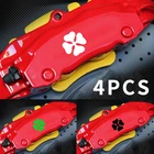 Автомобиль, 4 шт. для ALFA ROMEO Clover PREMIUM, наклейки для тормозных суппортов, Литой Винил