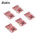 Сенсорный модуль переключателя TTP223, самоблокирующиеся емкостные переключатели без блокировки, одноканальные для Arduino l8, 5 шт.