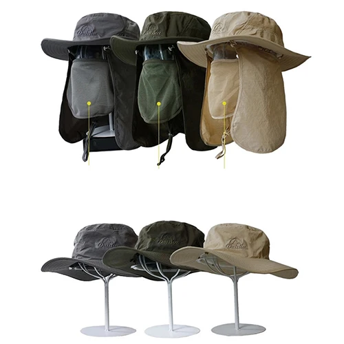 Открытый солнцезащитный крем Рыбалка Пеший туризм солнце дышащей кожане мужские