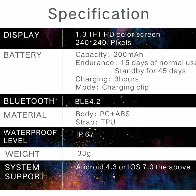 Смарт часы водонепроницаемые спортивные для iphone phone Smartwatch пульсометр функции
