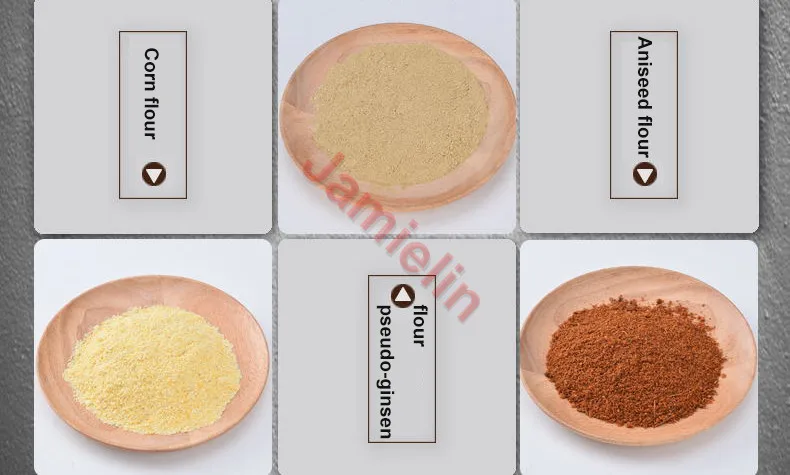 JamieLin электрическая мельница для пищевых культур зерношлифовальная дробилка