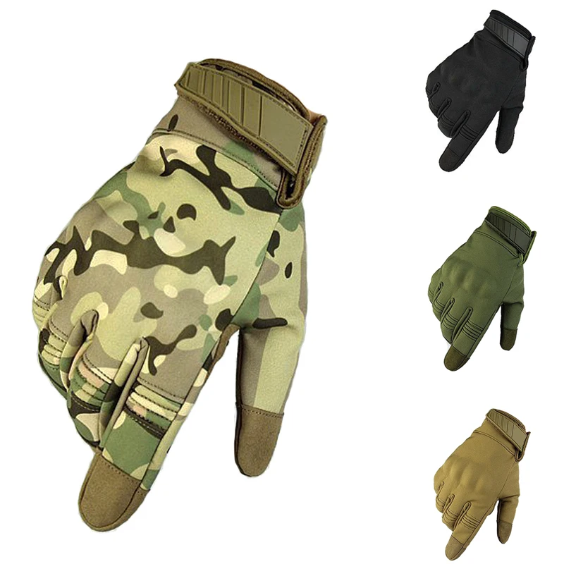 

Military Combat Army Gloves Airsoft Paintball Tactical Gloves Men Touch Screen Sport Gloves Waterproof Outdoor Climbing Gloves