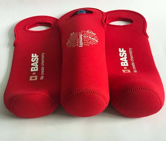 Custom Design Red Wine Bag Cooler Neoprene Cover Insulated For Wedding Gift Customize Thermal | Багаж и сумки