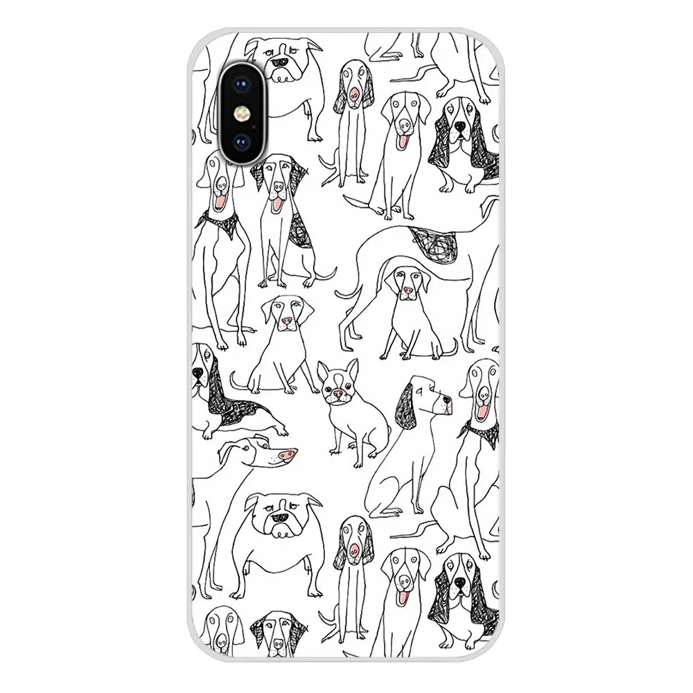 Чехол для мобильного телефона Alpha Dachshund Silhouette Dog Black Xiaomi Redmi Note 6A MI8 Pro S2 A2 Lite Se MIx Max 2 3