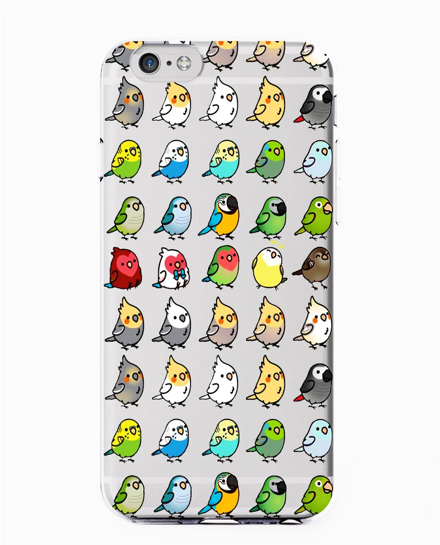 3008 Chubby Cockatiels Parrotlets Hello parrot bird, мягкий прозрачный чехол для телефона, чехол для iphone 11Pro MAX 6 6s 7 8plus 5S X XS XR XSMax - Цвет: 3008