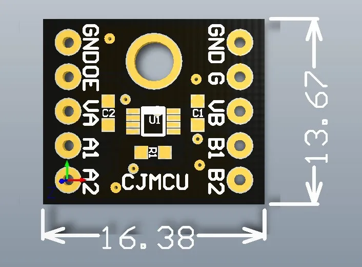 TXS0102 CJMCU-0102 2-разрядный двунаправленный преобразователь уровня напряжения IIC I2C |