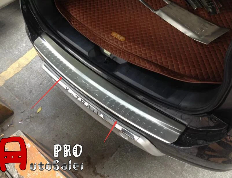 Для Nissan Rogue (X-trail) 2014-15 16 Задний Внешний и внутренний бампер из нержавеющей стали