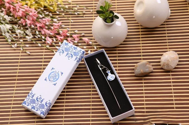 Китайская металлическая креативная Закладка из нержавеющей стали Wind