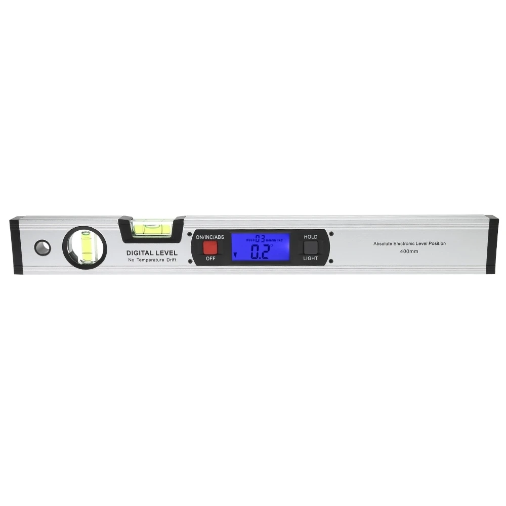 400mm Bubble Level Digital Angle Meter Gauge 16inch Electronic Protractor Inclinometer Measuring Tools|protractor digital|digital level