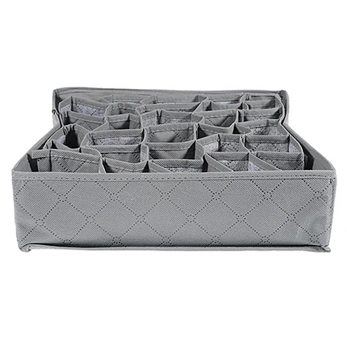 Горячий! Складной органайзер для нижнего белья контейнер хранения 30 ячеек | Дом и