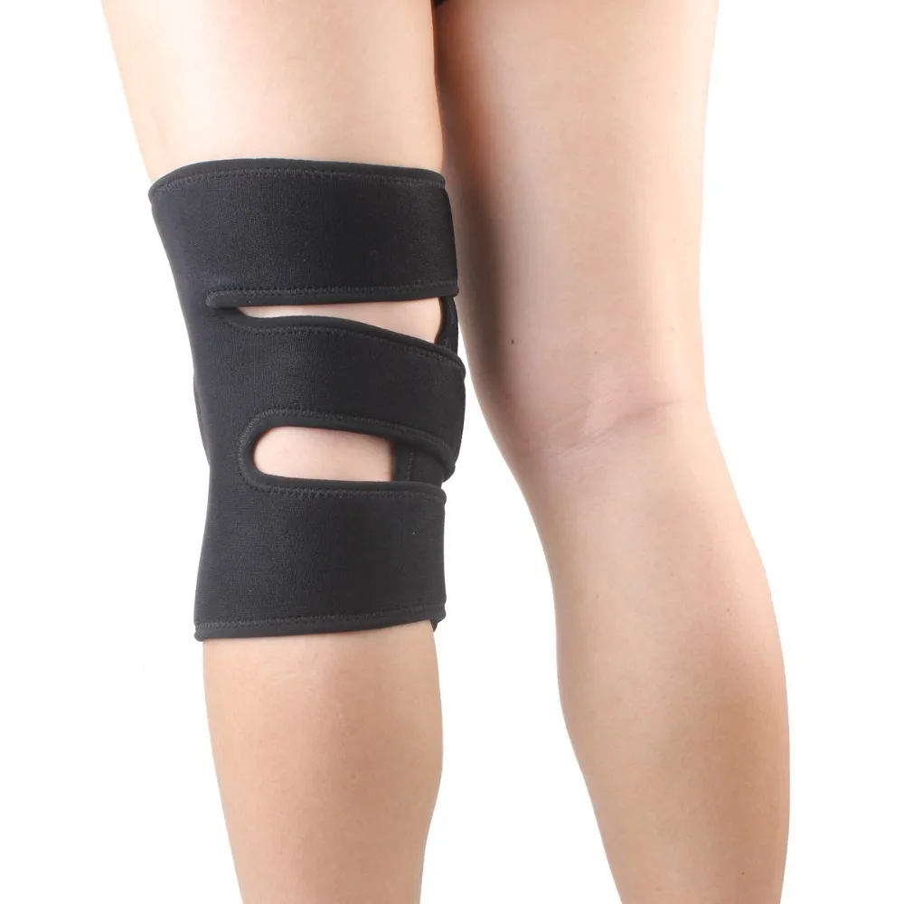 Free Shipping ShuoXin SX515 Sport Leg Knee Patella Support Brace Wrap Protector Pad Sleeve - Black | Спорт и развлечения