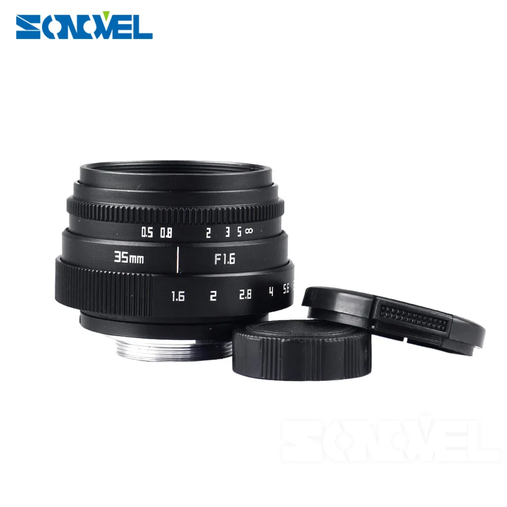 35 мм F1.6 CCTV объектив C Mount Camera Lens + Hood kit для Nikon 1 AW1 V1 V2 V3 J1 J2 J3 J4 J5 S1 S2 камеры |