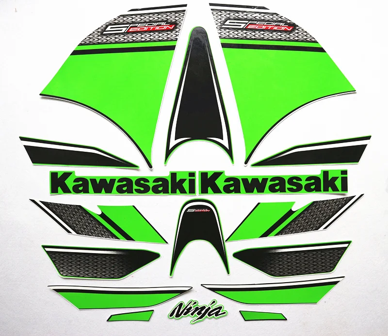 Мотоцикл Высокое качество fit с клеящим веществом 3м подходит для kawasaki Ninja 300 2013years. |