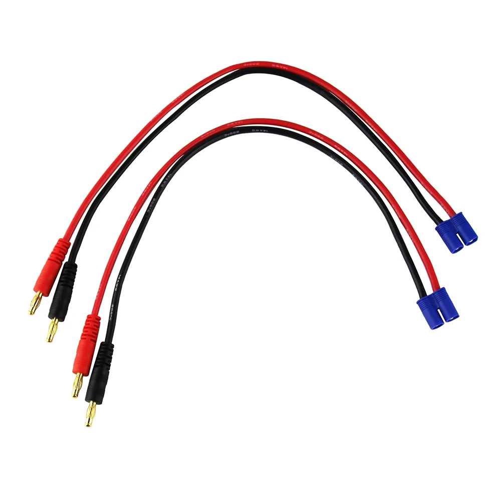 2 шт. Штекерный разъем OliYin EC3 4 0 мм с силиконовым кабелем 14 AWG 30 см|bullet connector|ec3 plugec3