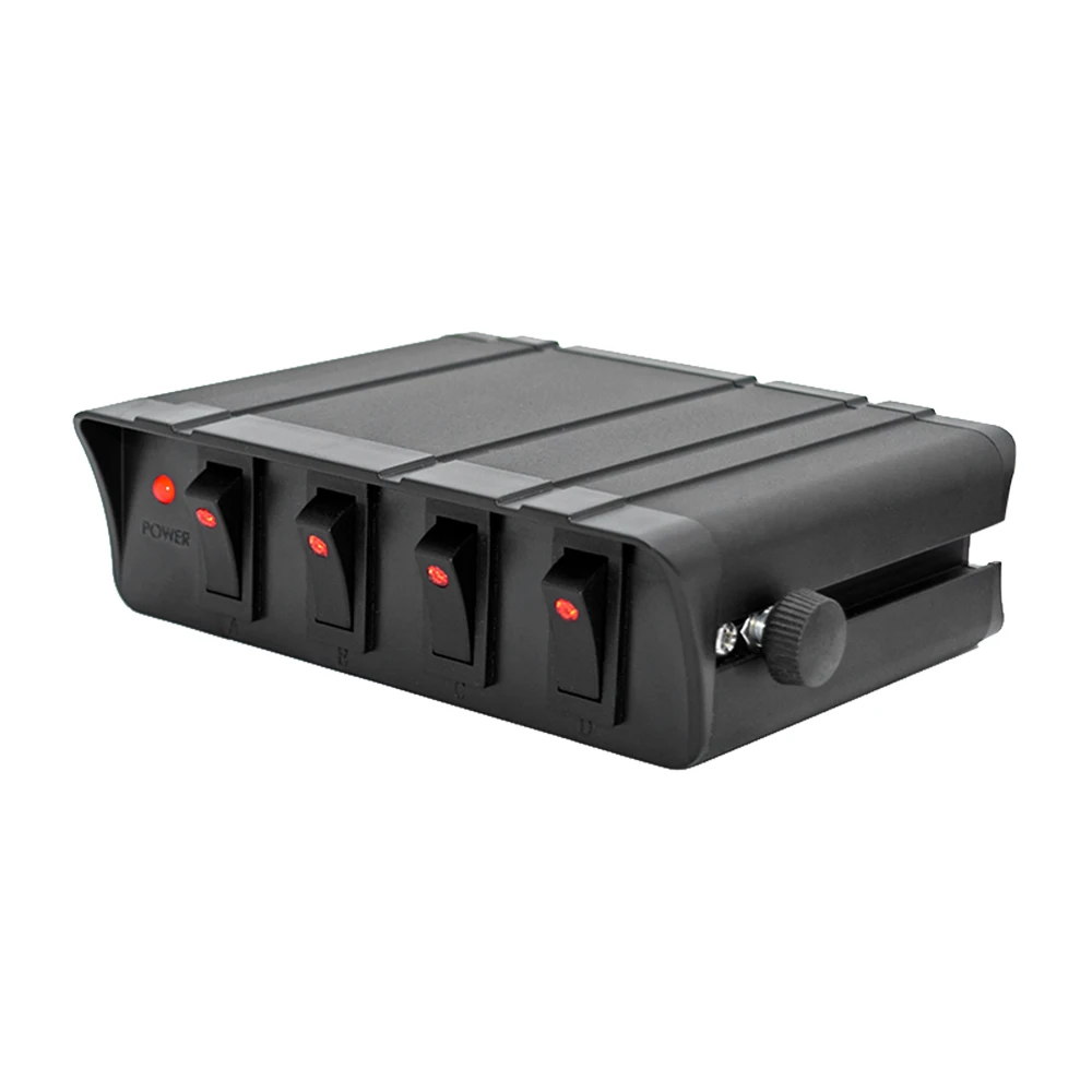 80 Amp коробка включения/выключения контроллера 20A Клавишные переключатели 12 В SPST 6