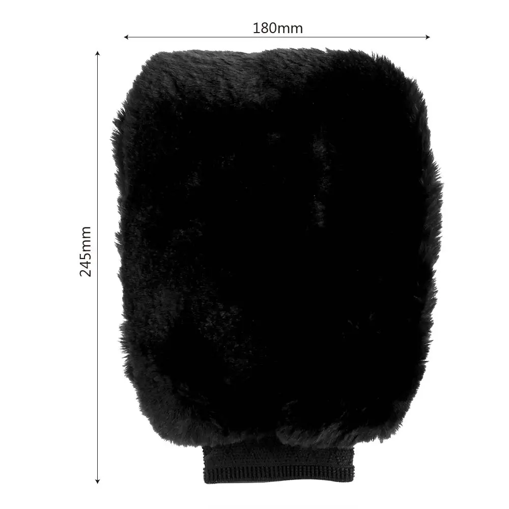 Мягкие перчатки LEEPEE из искусственной шерсти для чистки автомобилей с высоким
