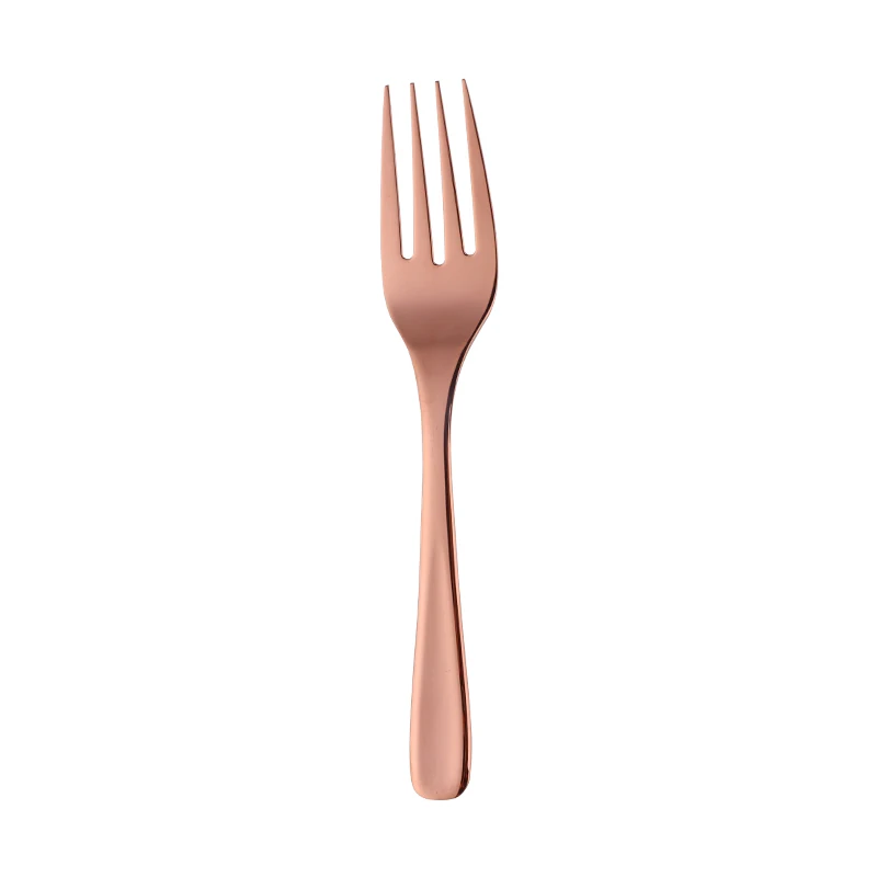 1pcs Salad Fork 1 шт. большой размер из нержавеющей стали высокого качества посуда сервировочные ложки и вилка для салата переливчатая Радуга 8 цветов кухонные принадлежности - Цвет: 1pcs Salad Fork