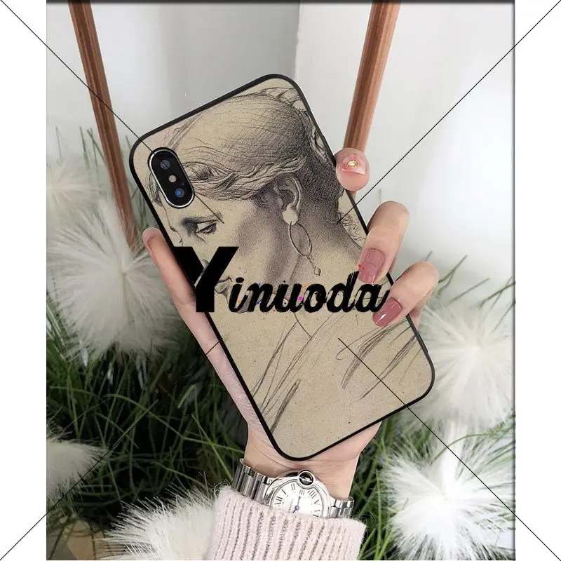 Yinuoda итальянский чехол для Apple iPhone 8 7 6 6S Plus X XS MAX 5 5S SE XR | Мобильные телефоны и