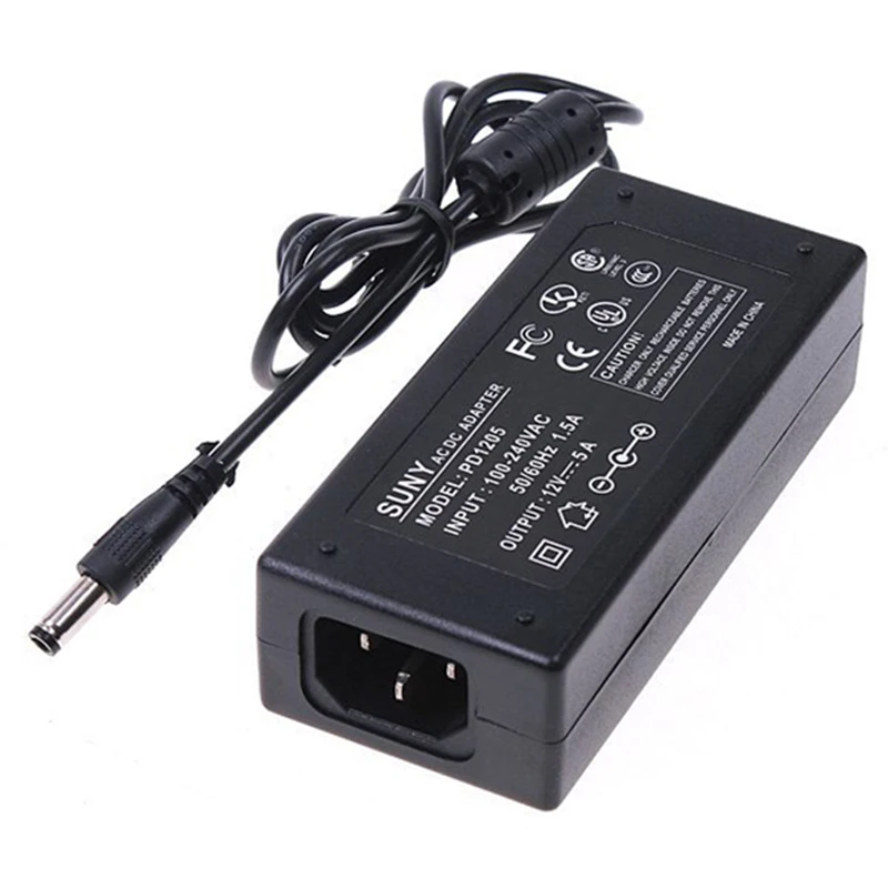 Светодио дный драйвера 12 В 2A 5A Питание AC85-265V для DC12V Светодиодные ленты освещения