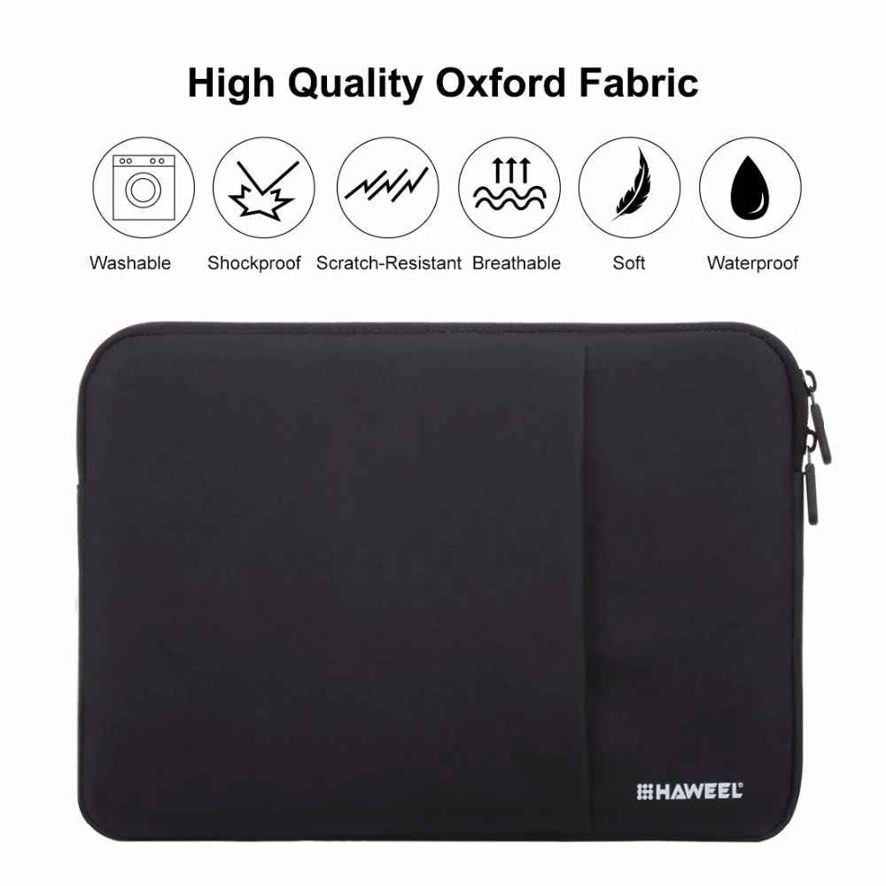 

HAWEEL 15 13 11 inch Sleeve Case Zipper Briefcase Carrying Bag for iPad / iPad Pro / Galaxy/ Lenovo/ Sony 15 13 11 inch Tablets