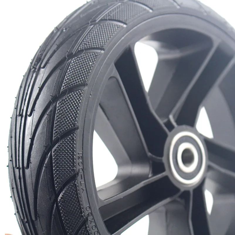 hub and tyre Горячая 200x50 Твердые колеса для электрического скутера шины с Ступицей Колеса " скутер шины Алюминиевый сплав колеса электромобиль - Цвет: hub and tyre