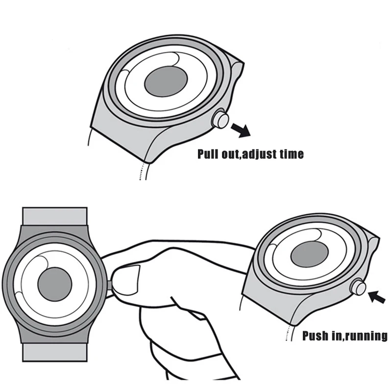 Модные кварцевые мужские часы 2019 наручные со скрытым заголовком роскошные