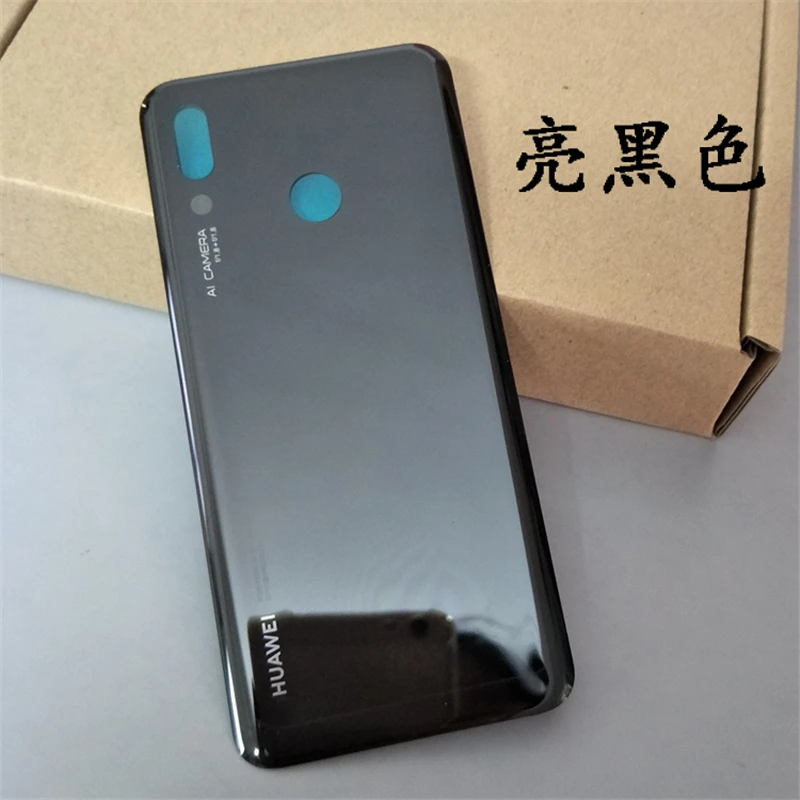 Задняя крышка аккумуляторного отсека для Huawei Nova 3 стекло + пластиковый корпус