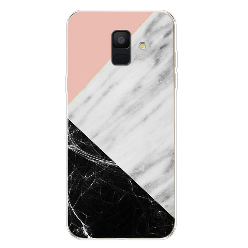 Мягкий силиконовый чехол для Samsung Galaxy A6 2018 Dual SIM SM A600 A600F Tpu Plus A605 A605F AB070 |