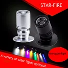 Точечный светильник светодиодный, регулируемый, 1 Вт, 3 Вт, DC5-12V, 110 В, 220 В, 5 шт.