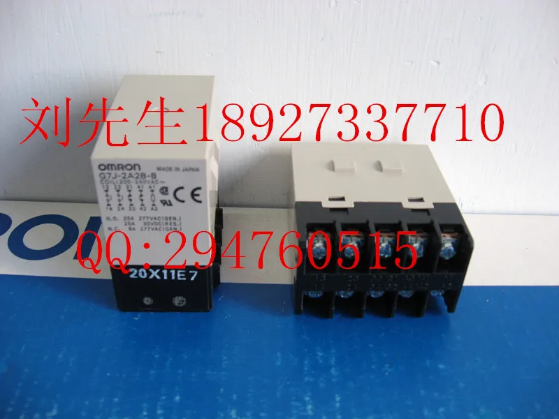 [ZOB] 100% Новые оригинальные твердотельные реле OMRON G7J-2A2B-B AC220V фабричные розетки-2