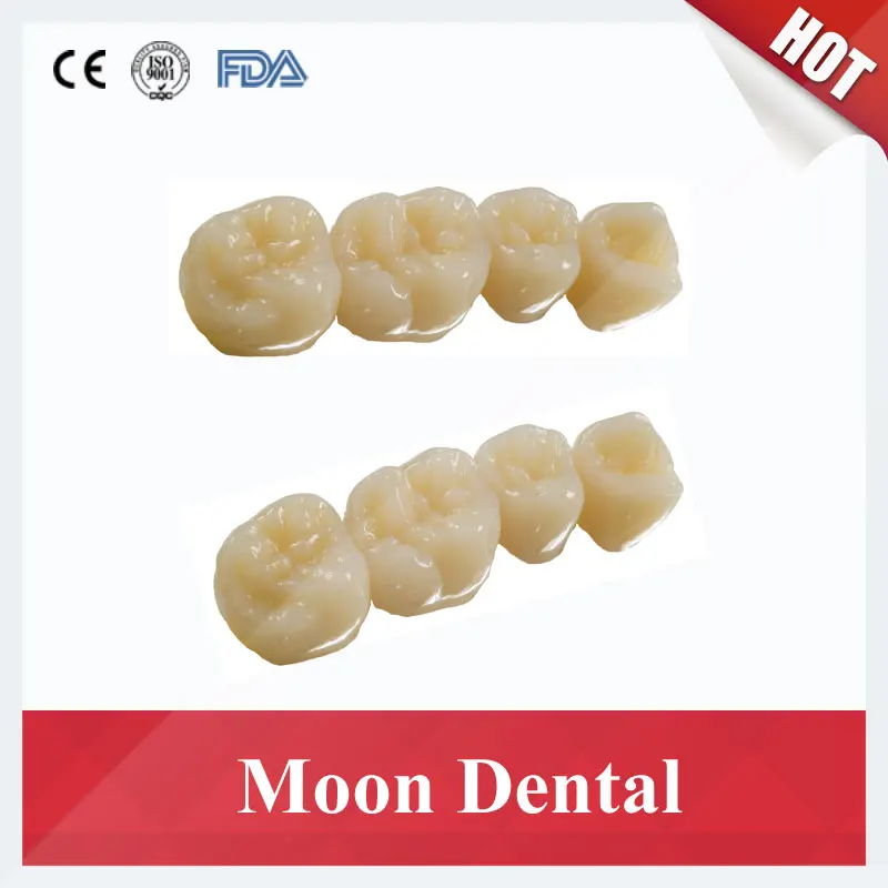 

8 Pieces 89*71*20mm Amann Girrbach System PMMA Discs for Making Temporary Crown in Clinical Restoration