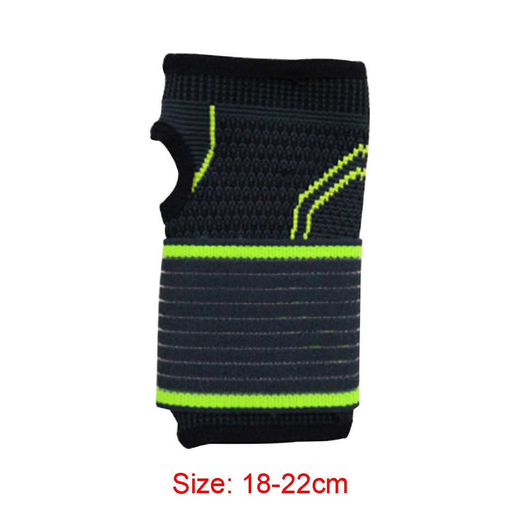 1PC Strap Cycling Hand Support Warm Elastic Basketball Pressurized Protective Wrist Bandage Glove Pain Relief Sports Adjustable | Спорт и