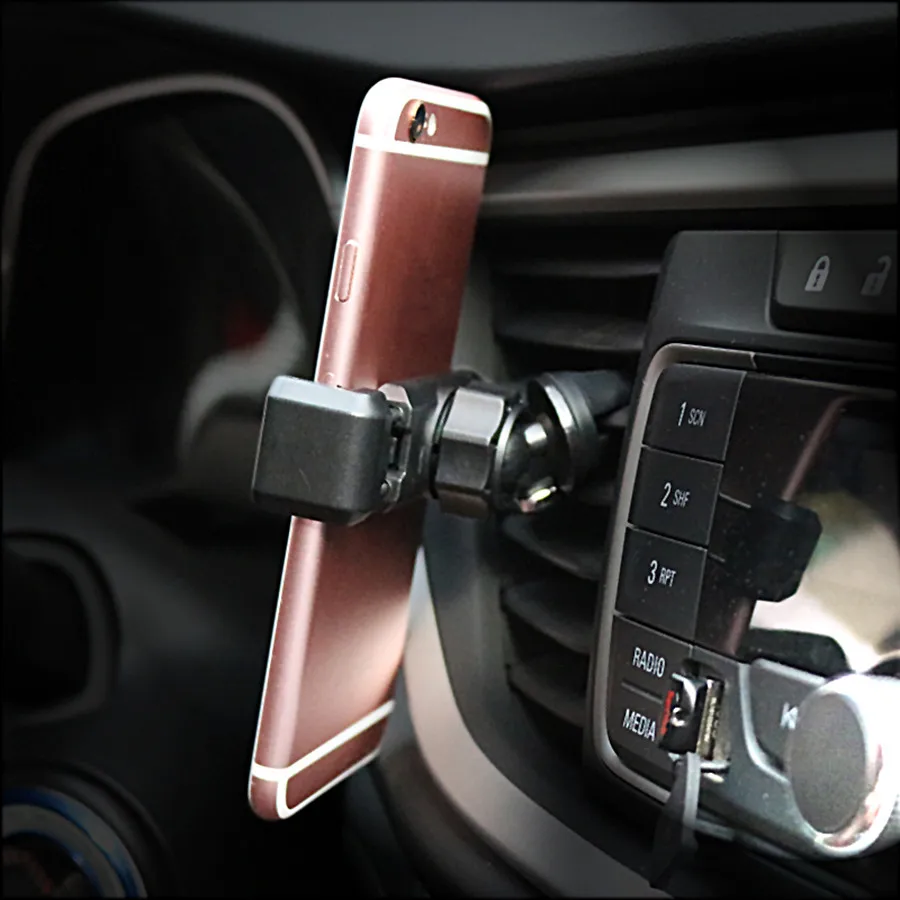 Автомобильный держатель черный держатель на вентиляционное отверстие автомобиля Колыбель держатель подставка для мобильного смартфона gps держатель мобильного телефона интерьер автомобиля