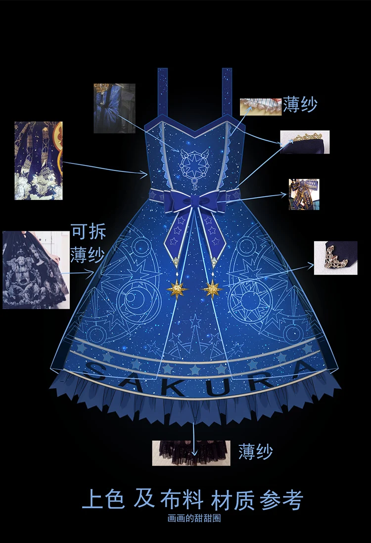Карточка Captor Sakura CCS Аниме Косплей sakura Star Dream магический массив маскарадный костюм