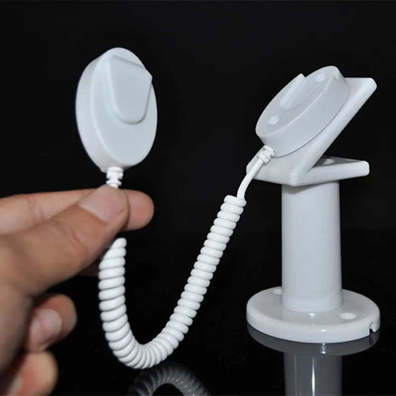 

(100pcs/lot) Magnetic Pull box Cradle White Color Strong Plastic Material Dummy Mobile Device Security