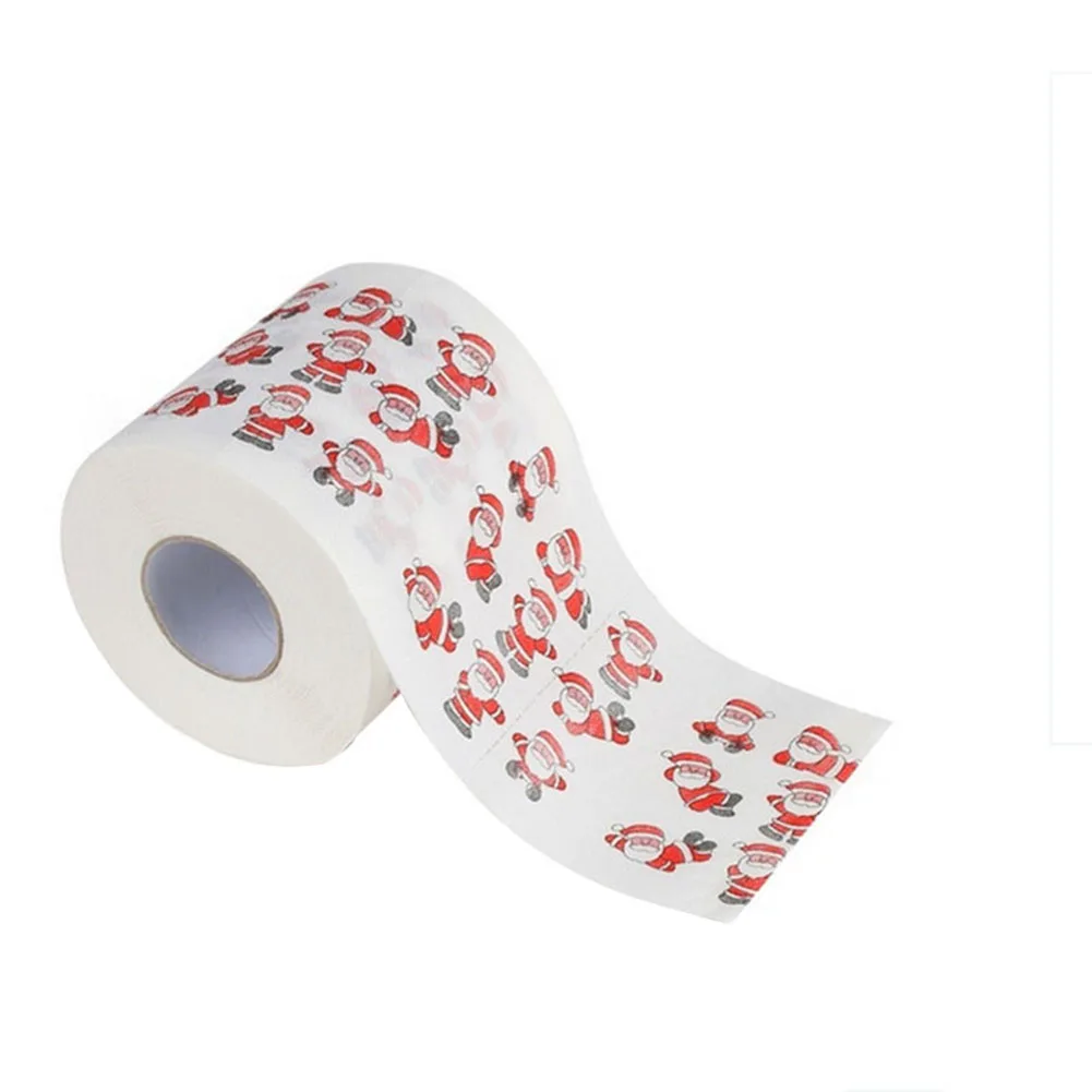 4 Hot Santa Claus Merry Christmas Toilet Roll Paper Table Living Room Bathroom Tissue FQ-ing - Color: 4