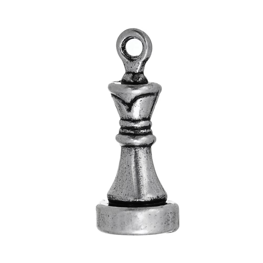 5 шт. экологичный пешка шахматная фигура металлов подвески | Украшения и