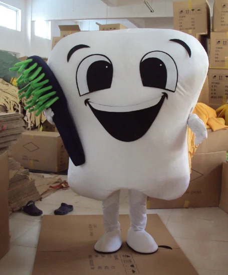 Стоматологическая помощь клиника продвижение зуб талисман костюм вечеринки