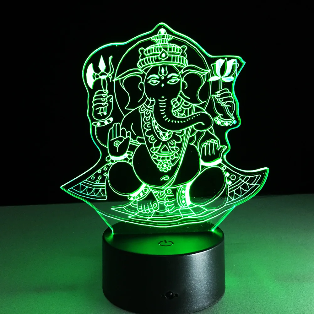 Новинка Usb светодиодный 3d ночник лампа для спальни мини светильник креативный