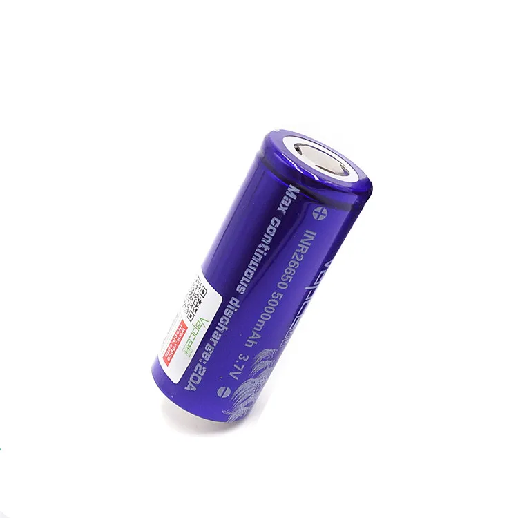 4 шт. литиевые аккумуляторы VAPCELL INR26650 INR 26650 5000 мА · ч 20 А высокой мощности большой