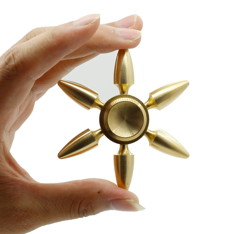 Непоседа блесны Медь Металл ручной Spinner игрушка 6 8 минут анти стресс для рук Топ