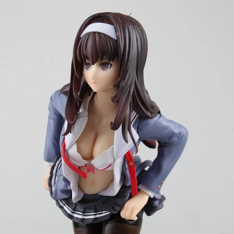 24 см Kasumigaoka Utaha Misaki Kurehito Saenai Heroine no Sodatekata фигурку ПВХ модель игрушки кукла секс