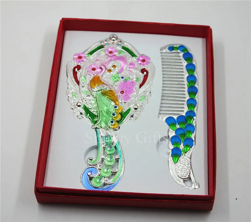 Подарок на день Святого Валентина павлин дизайн с гребнем Новая мода ручка