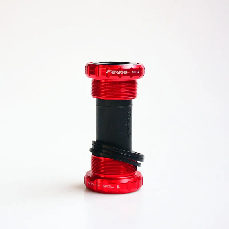 MTB Bike Bicycle Hollow Bottom Bracket Axis BB Cycling Aluminum Alloy Waterproof BSA 68/73mm Crank Set Axis Parts