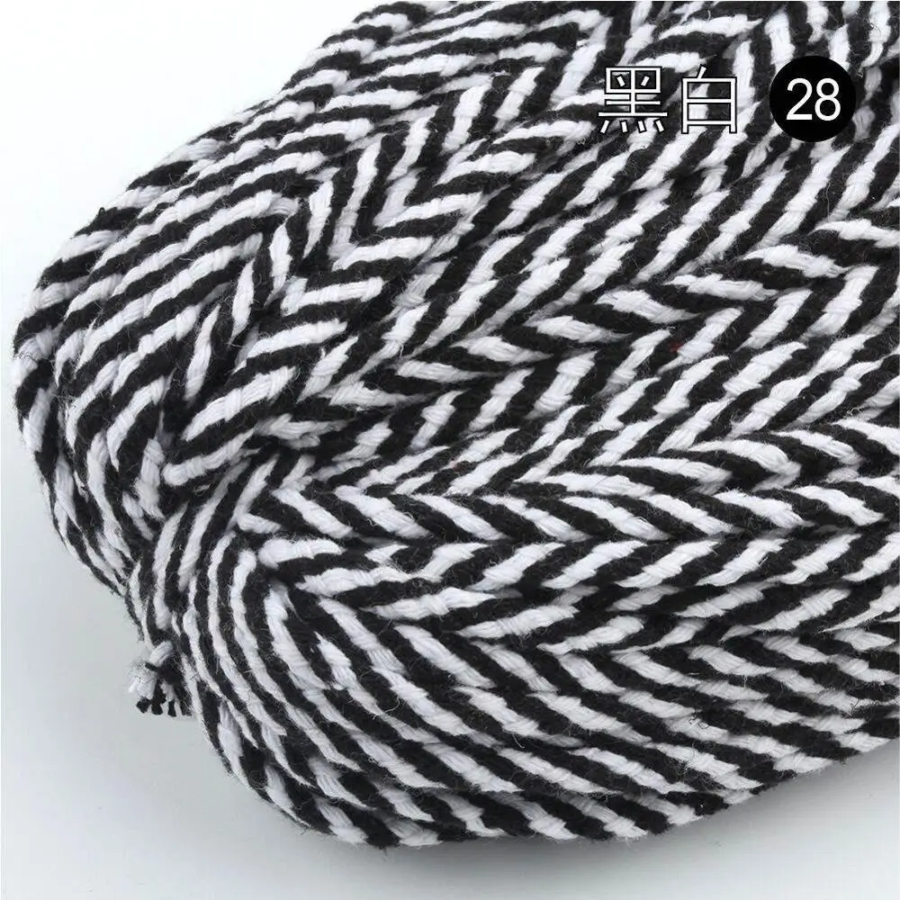 5 м/лот мм ТОЛСТЫЙ цветной декоративный витой шнур чистый белый красный розовый