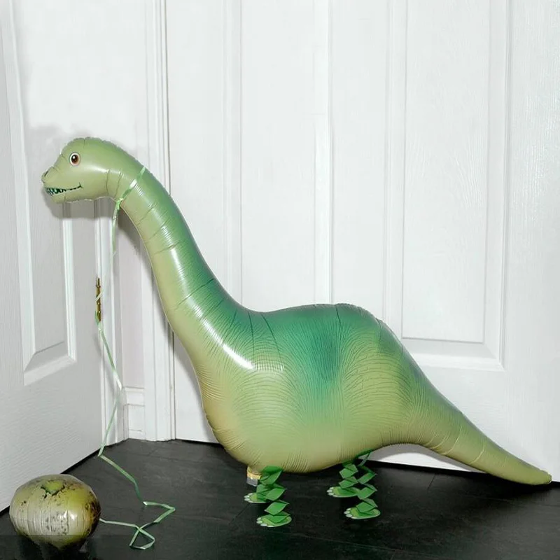 Горячая 1 шт. динозавров Шарики Прогулки Pet шар вечеринок животного Фольга гелий
